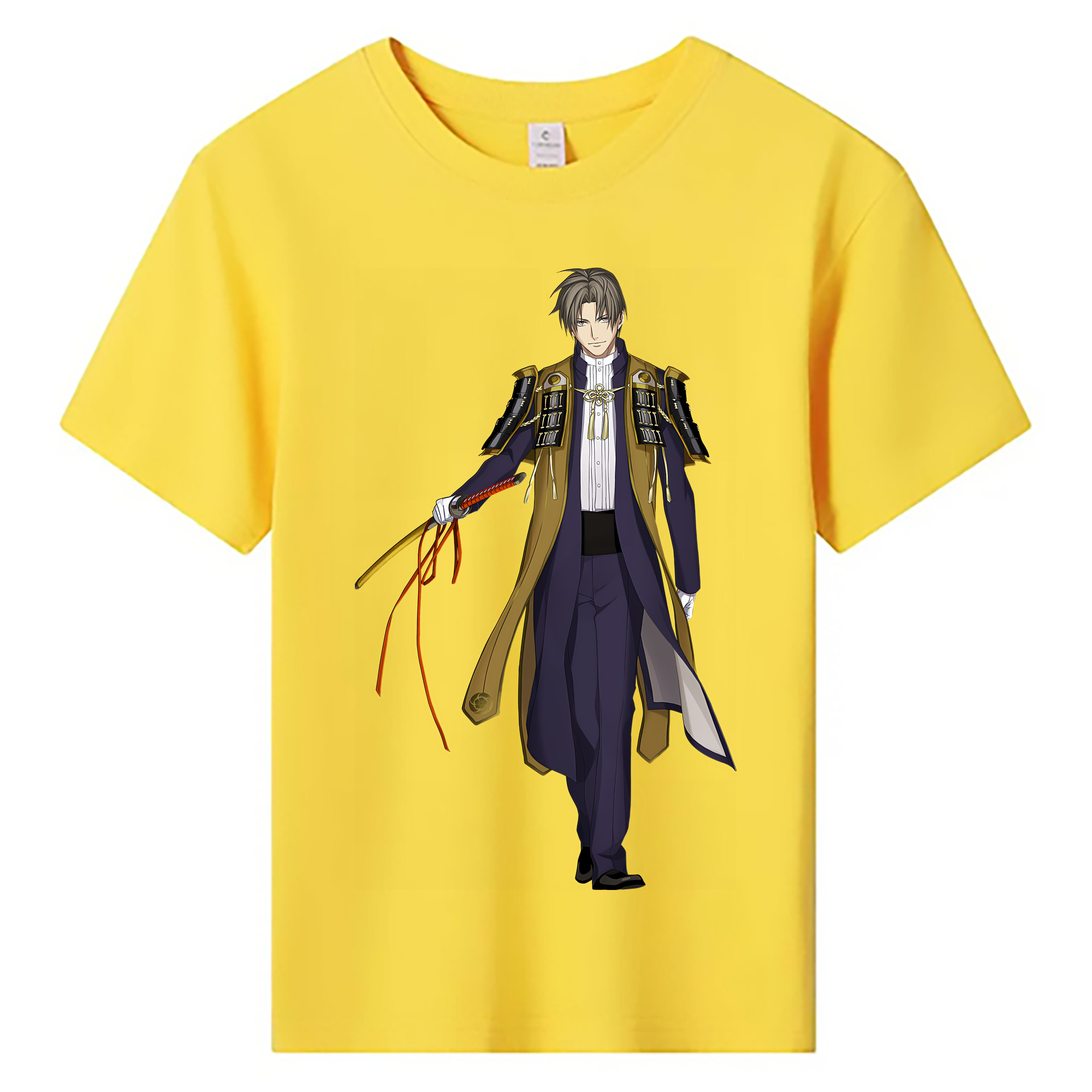 （画像用） 刀剣乱舞 Touken Ranbu 綿100％キッズTシャツ（フロントプリント）