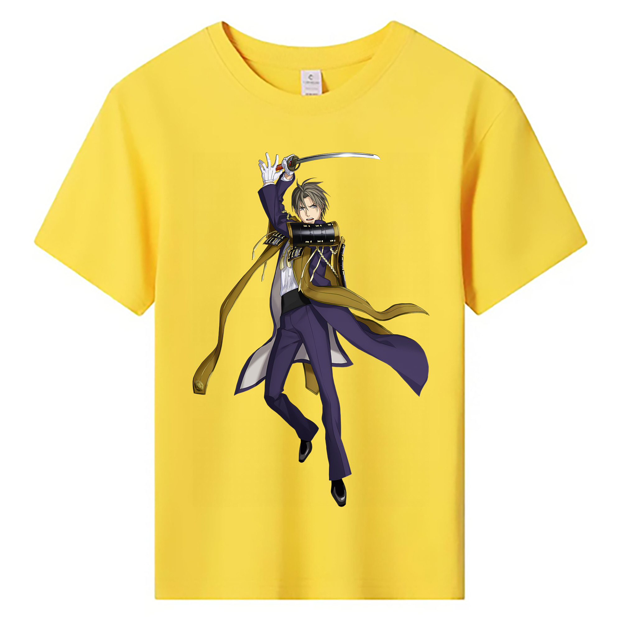 （画像用） 刀剣乱舞 Touken Ranbu 綿100％キッズTシャツ（フロントプリント）
