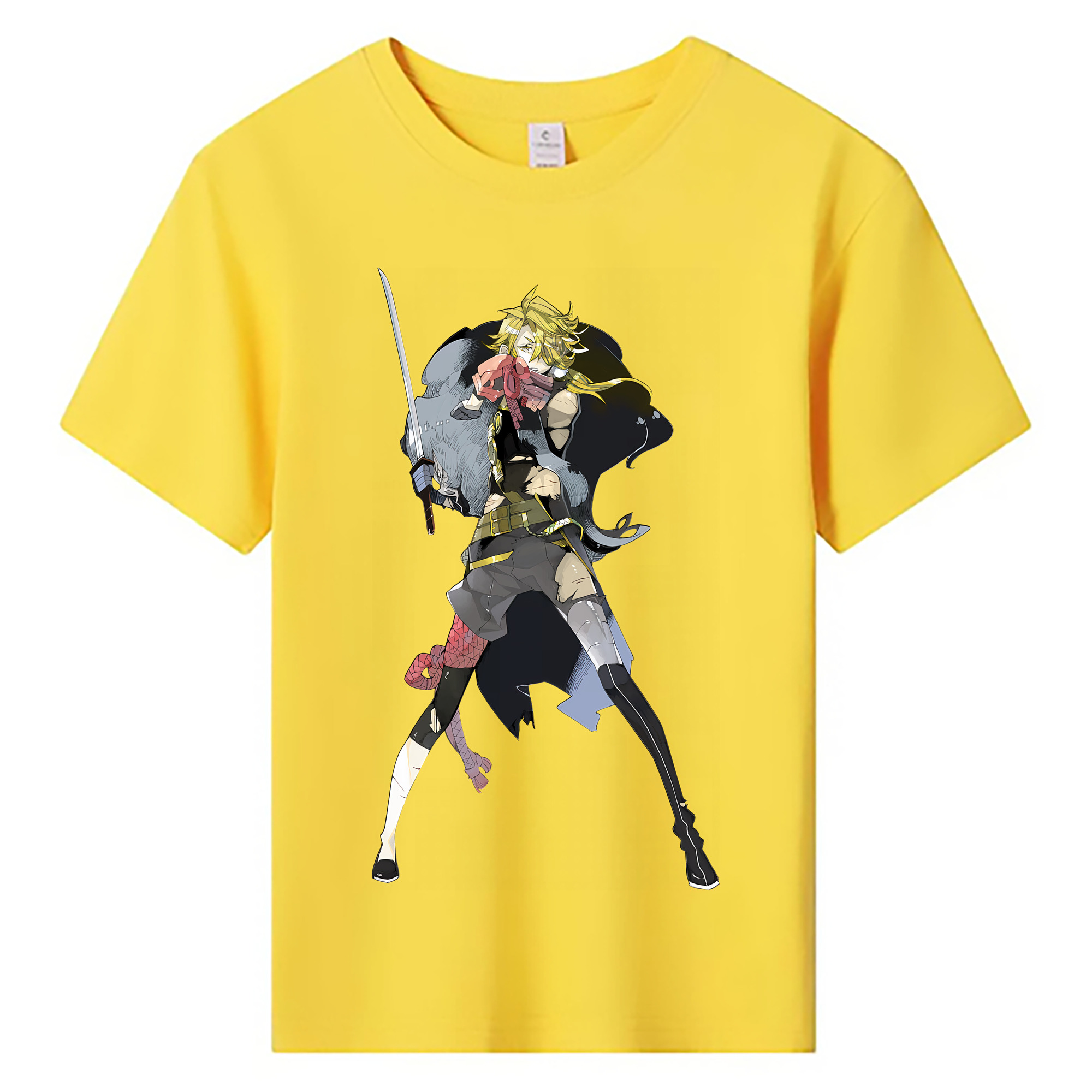 （画像用） 刀剣乱舞 Touken Ranbu 綿100％キッズTシャツ（フロントプリント）