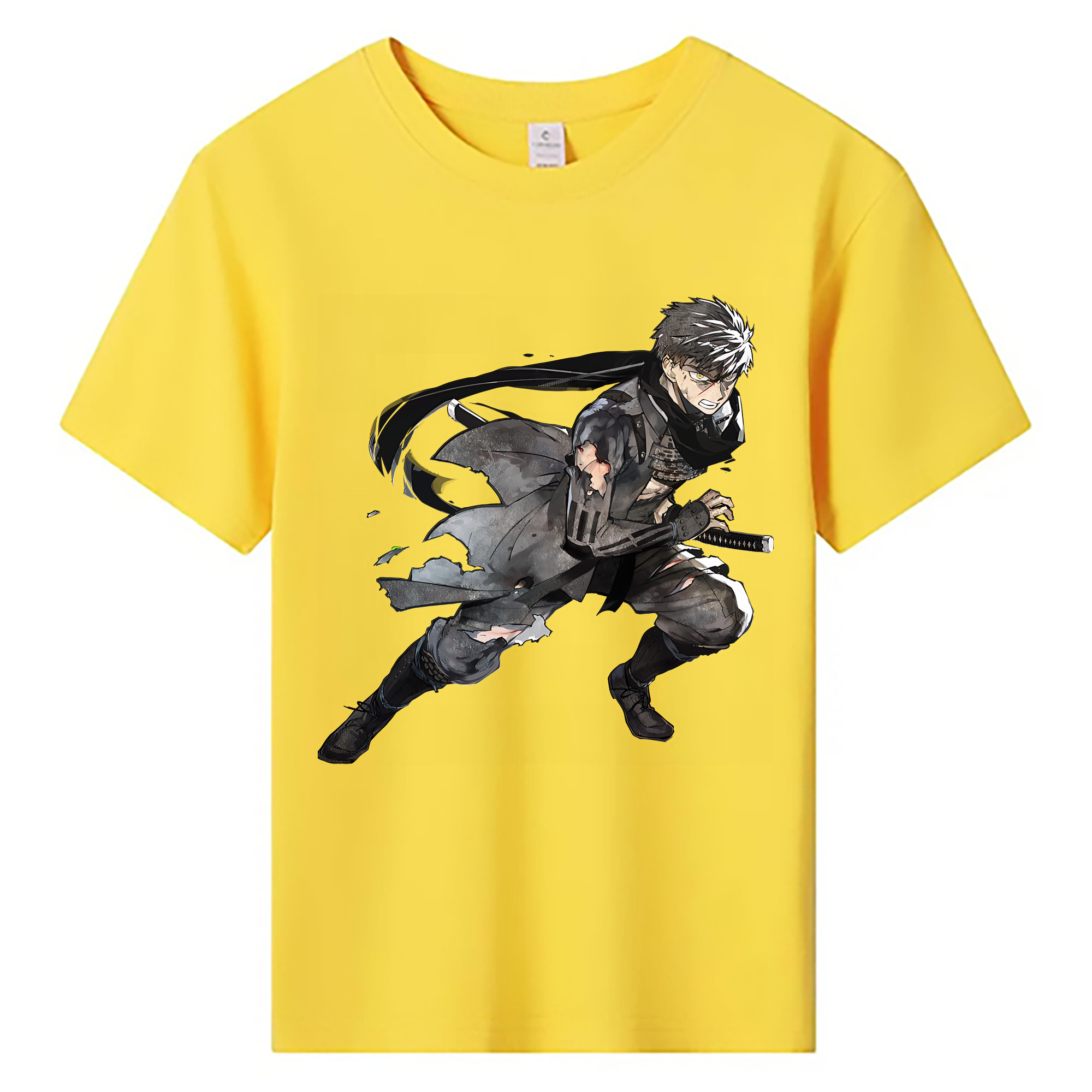 （画像用） 刀剣乱舞 Touken Ranbu 綿100％キッズTシャツ（フロントプリント）