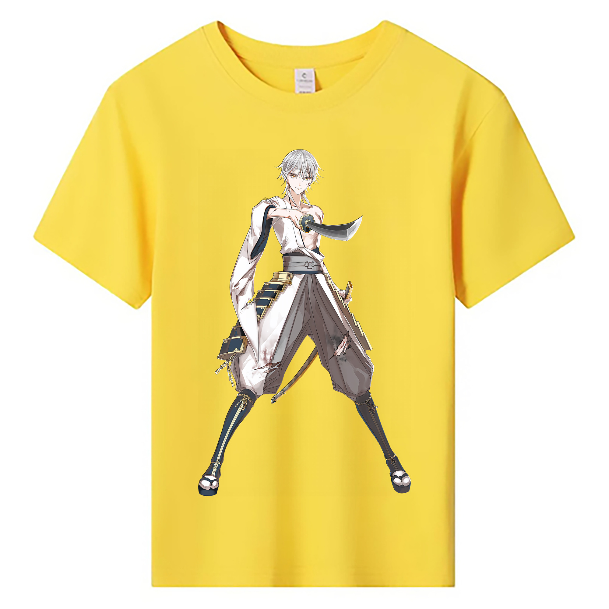 （画像用） 刀剣乱舞 Touken Ranbu 綿100％キッズTシャツ（フロントプリント）