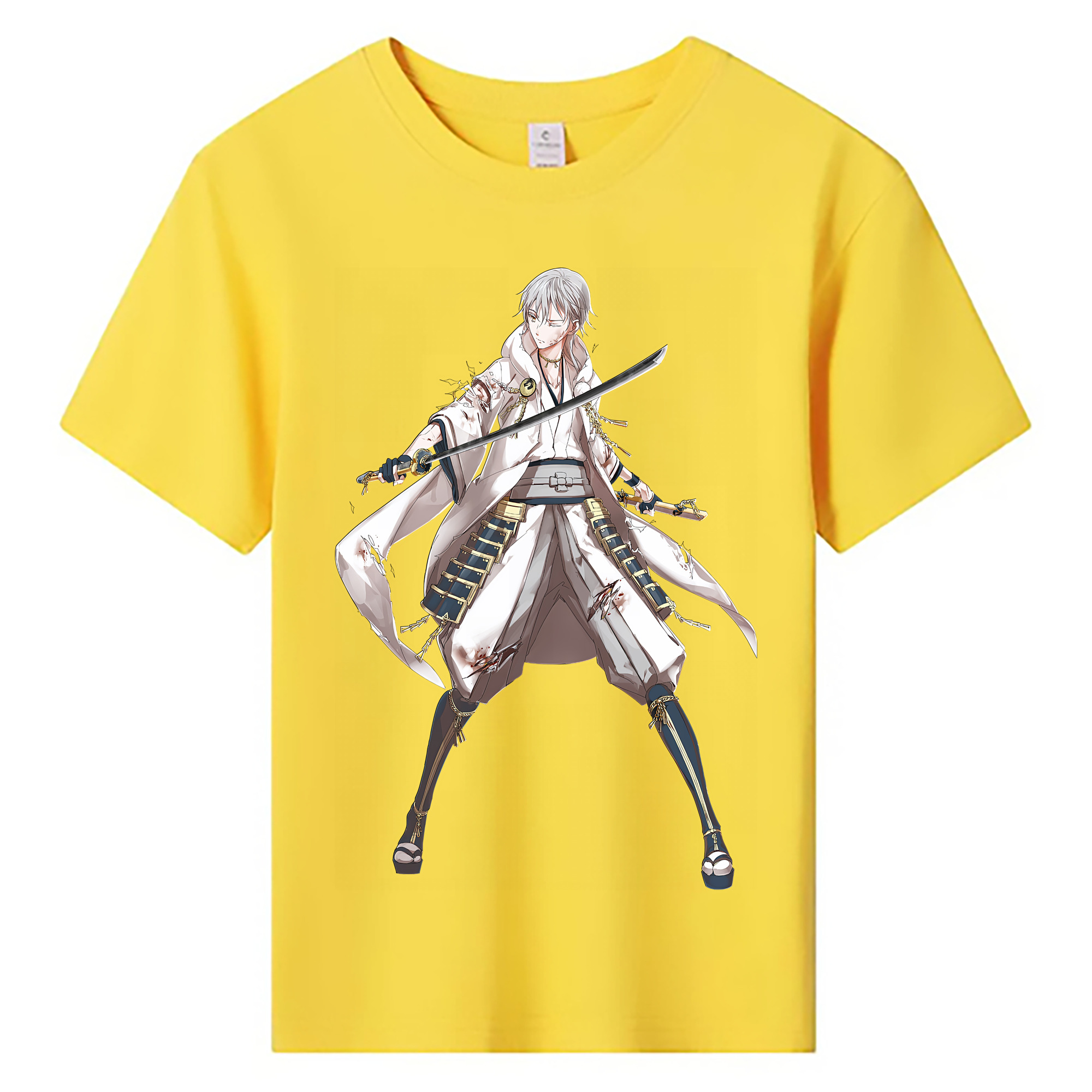 （画像用） 刀剣乱舞 Touken Ranbu 綿100％キッズTシャツ（フロントプリント）
