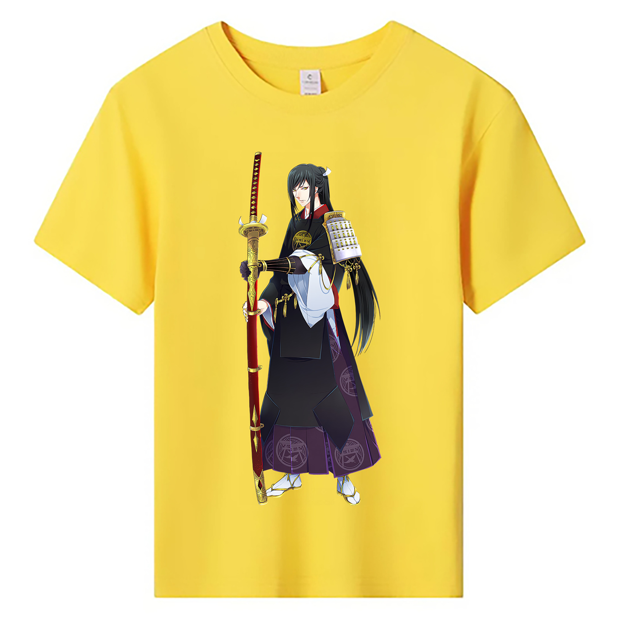 （画像用） 刀剣乱舞 Touken Ranbu 綿100％キッズTシャツ（フロントプリント）