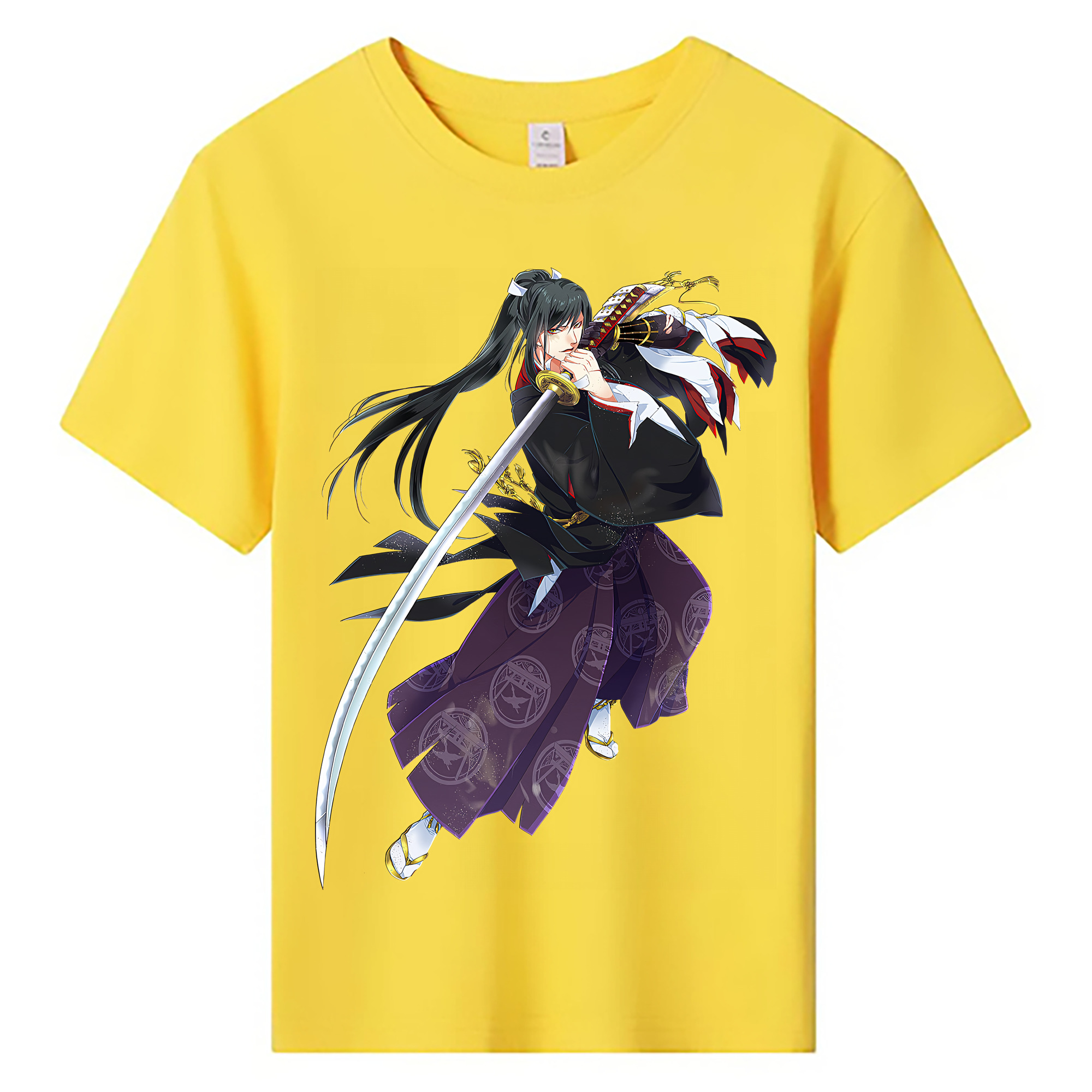 （画像用） 刀剣乱舞 Touken Ranbu 綿100％キッズTシャツ（フロントプリント）