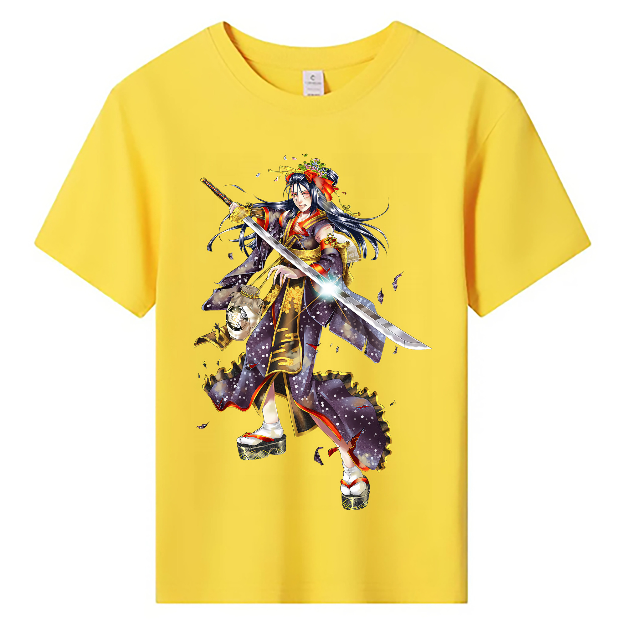 （画像用） 刀剣乱舞 Touken Ranbu 綿100％キッズTシャツ（フロントプリント）