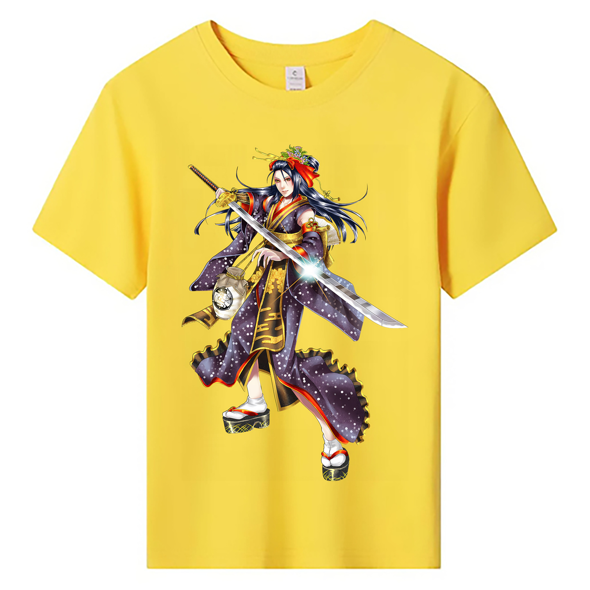（画像用） 刀剣乱舞 Touken Ranbu 綿100％キッズTシャツ（フロントプリント）