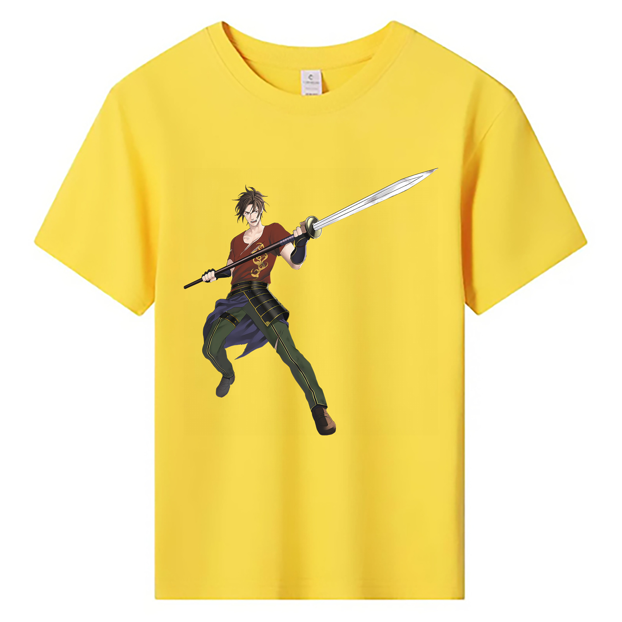 （画像用） 刀剣乱舞 Touken Ranbu 綿100％キッズTシャツ（フロントプリント）