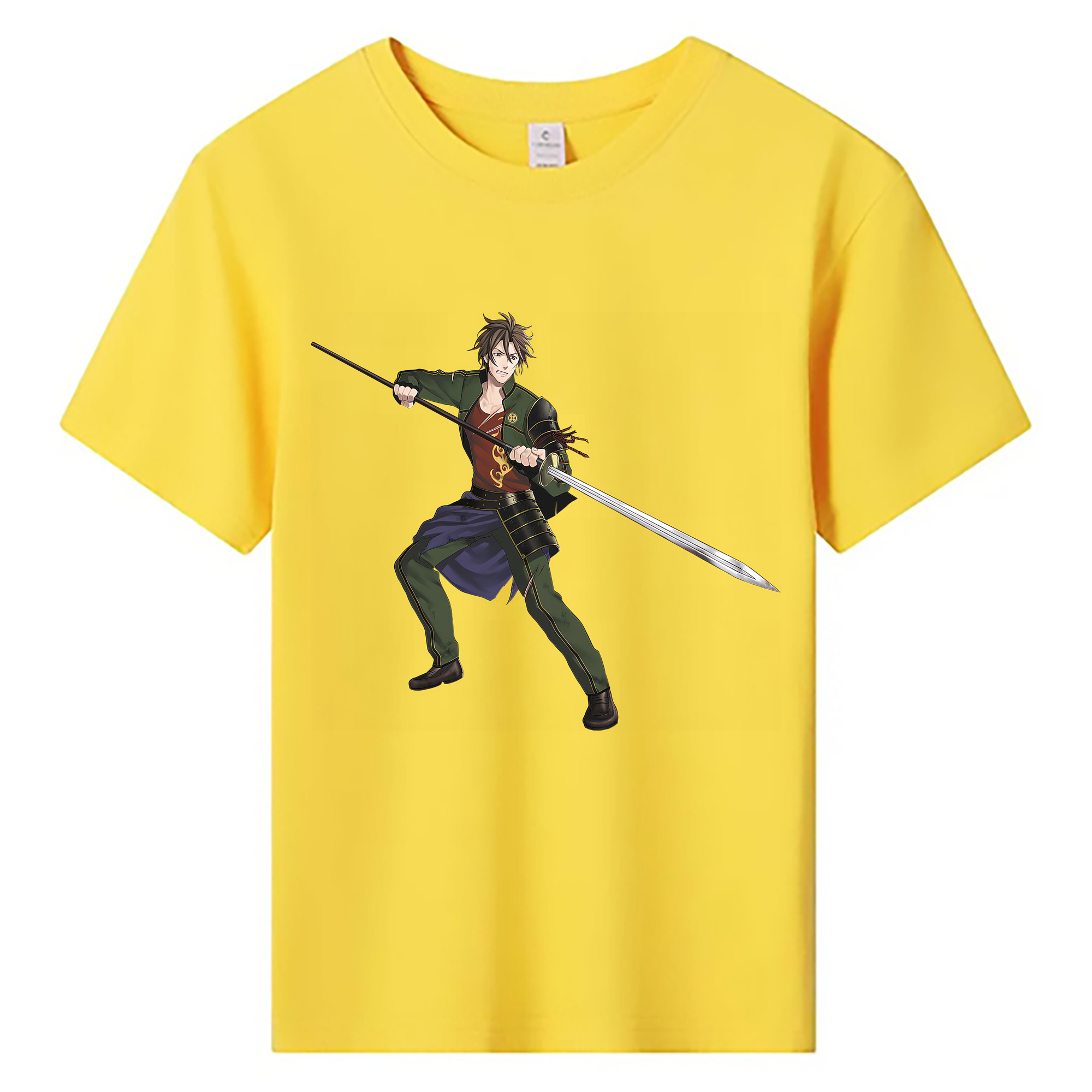 （画像用） 刀剣乱舞 Touken Ranbu 綿100％キッズTシャツ（フロントプリント）