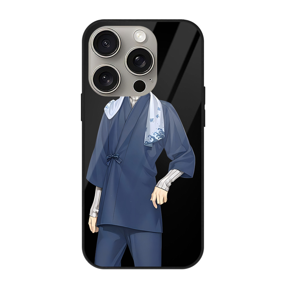 （画像用） 刀剣乱舞 Touken Ranbu 【iPhone15Pro対応】スマホケース 耐衝撃＆黄変防止 背面ガラス