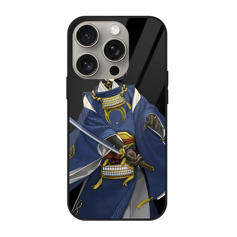 （画像用） 刀剣乱舞 Touken Ranbu 【iPhone15Pro対応】スマホケース 耐衝撃＆黄変防止 背面ガラス
