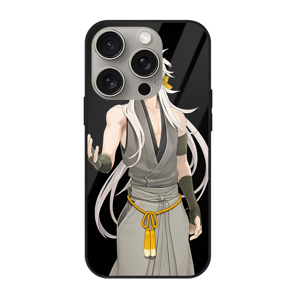 （画像用） 刀剣乱舞 Touken Ranbu 【iPhone15Pro対応】スマホケース 耐衝撃＆黄変防止 背面ガラス