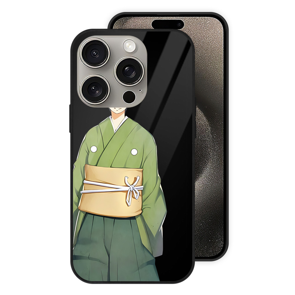 （画像用） 刀剣乱舞 Touken Ranbu 【iPhone15Pro対応】スマホケース 耐衝撃＆黄変防止 背面ガラス