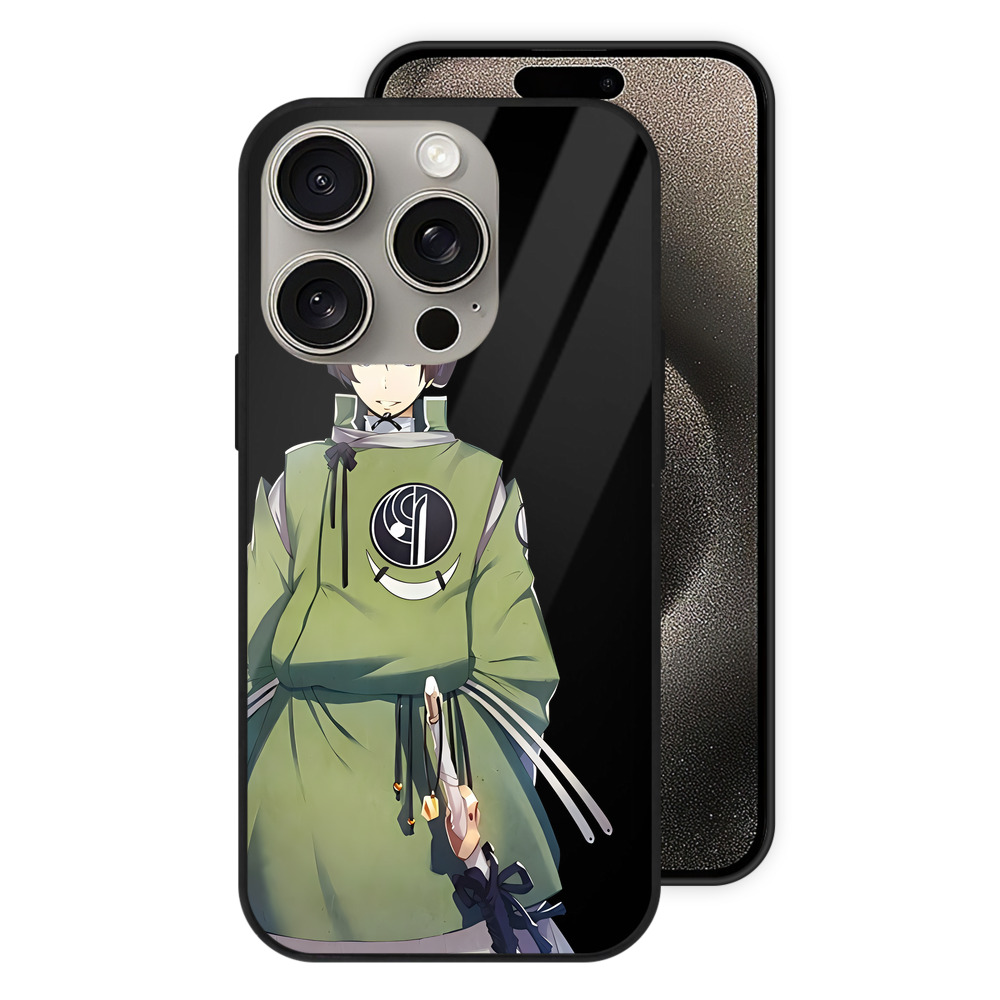 （画像用） 刀剣乱舞 Touken Ranbu 【iPhone15Pro対応】スマホケース 耐衝撃＆黄変防止 背面ガラス