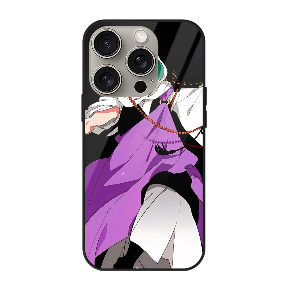 （画像用） 刀剣乱舞 Touken Ranbu 【iPhone15Pro対応】スマホケース 耐衝撃＆黄変防止 背面ガラス