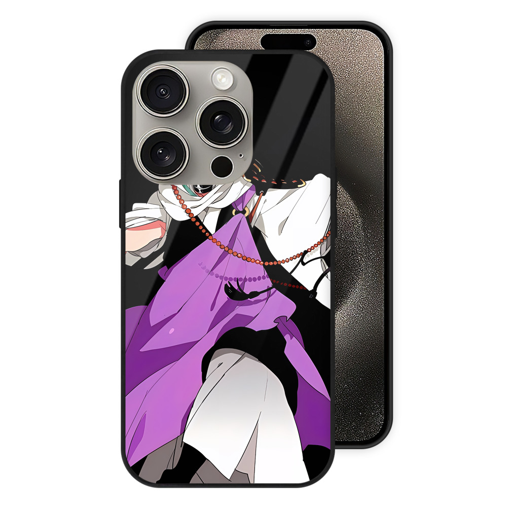 （画像用） 刀剣乱舞 Touken Ranbu 【iPhone15Pro対応】スマホケース 耐衝撃＆黄変防止 背面ガラス