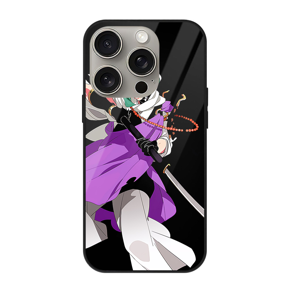 （画像用） 刀剣乱舞 Touken Ranbu 【iPhone15Pro対応】スマホケース 耐衝撃＆黄変防止 背面ガラス