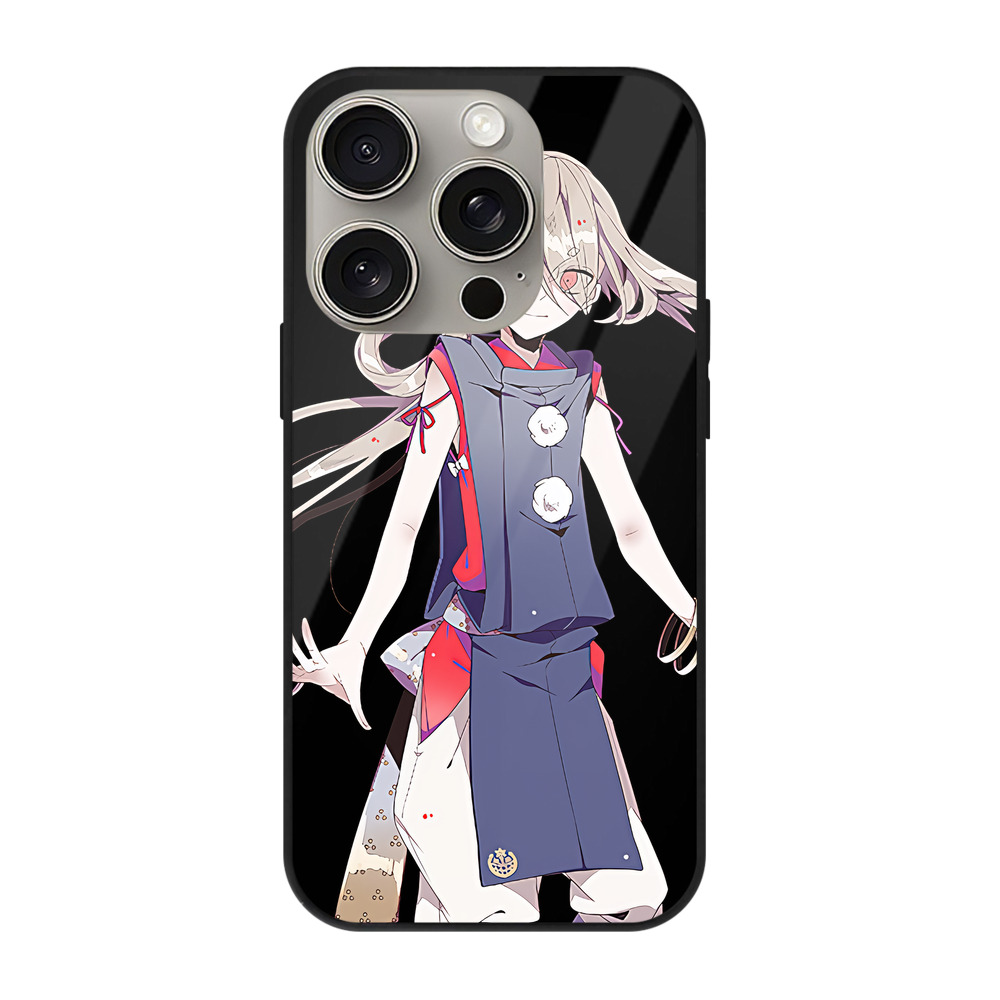 （画像用） 刀剣乱舞 Touken Ranbu 【iPhone15Pro対応】スマホケース 耐衝撃＆黄変防止 背面ガラス