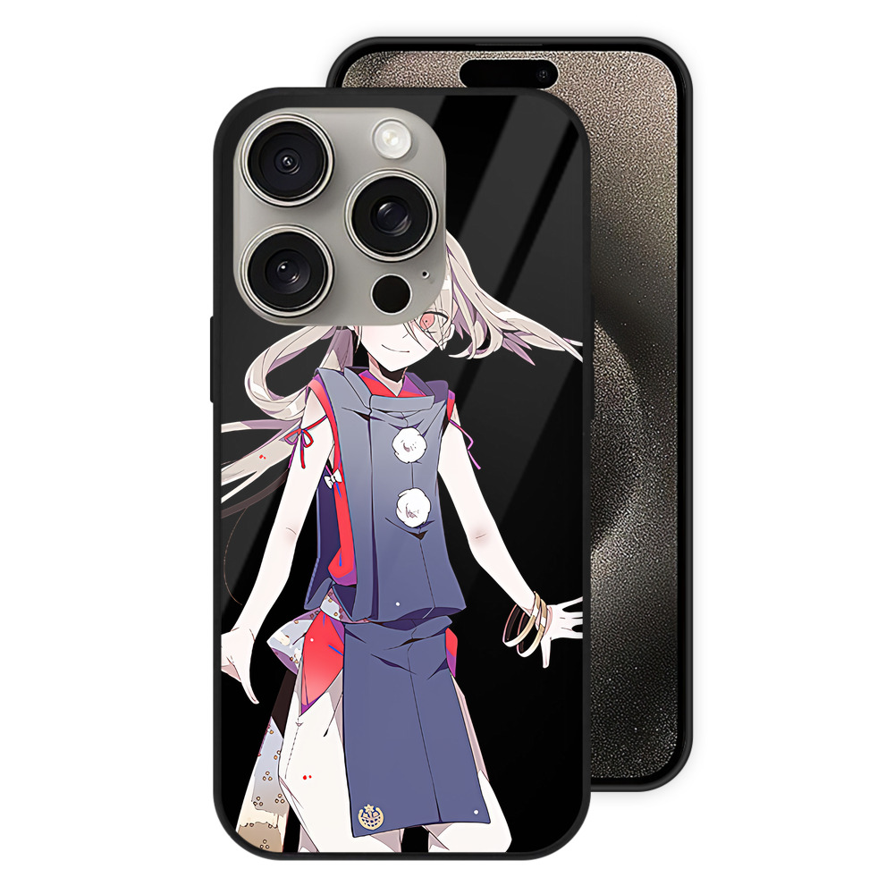 （画像用） 刀剣乱舞 Touken Ranbu 【iPhone15Pro対応】スマホケース 耐衝撃＆黄変防止 背面ガラス