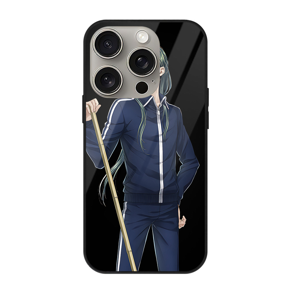 （画像用） 刀剣乱舞 Touken Ranbu 【iPhone15Pro対応】スマホケース 耐衝撃＆黄変防止 背面ガラス