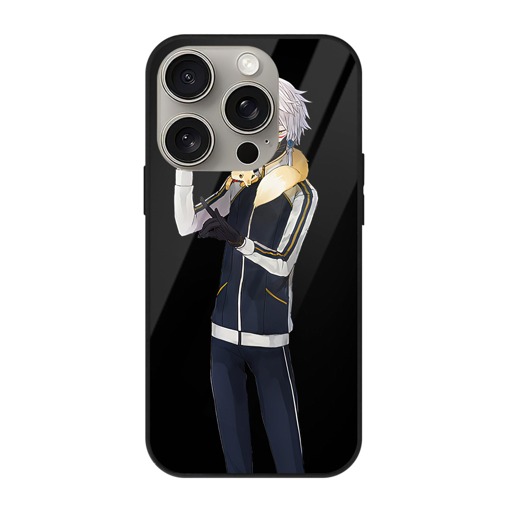 （画像用） 刀剣乱舞 Touken Ranbu 【iPhone15Pro対応】スマホケース 耐衝撃＆黄変防止 背面ガラス