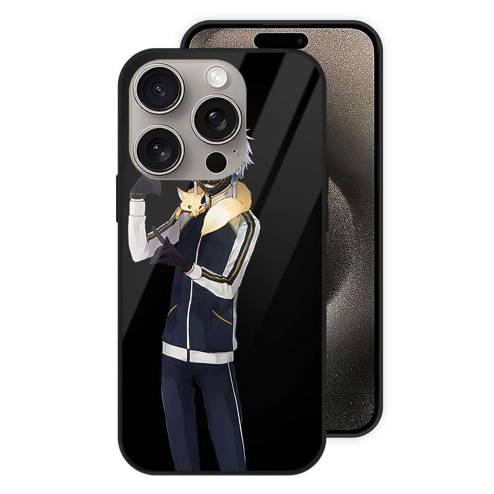（画像用） 刀剣乱舞 Touken Ranbu 【iPhone15Pro対応】スマホケース 耐衝撃＆黄変防止 背面ガラス