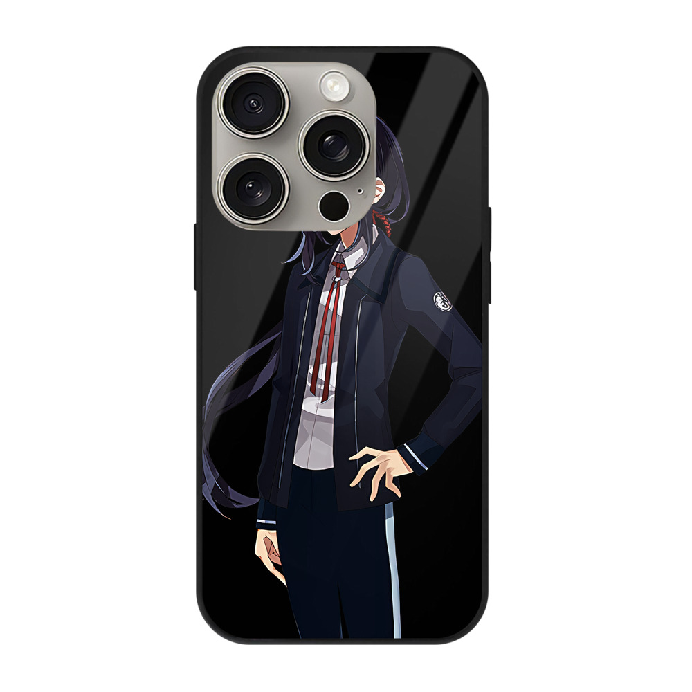 （画像用） 刀剣乱舞 Touken Ranbu 【iPhone15Pro対応】スマホケース 耐衝撃＆黄変防止 背面ガラス