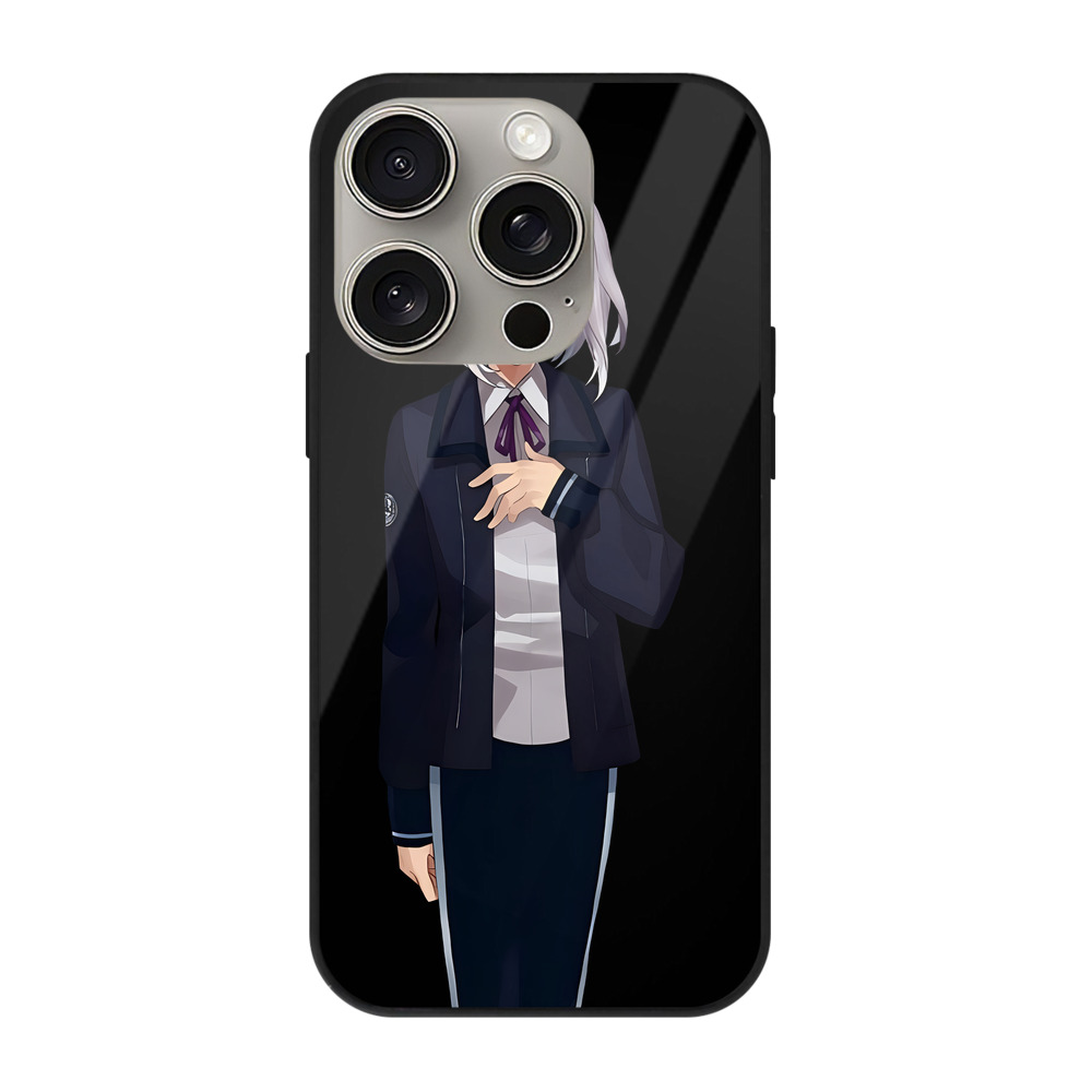 （画像用） 刀剣乱舞 Touken Ranbu 【iPhone15Pro対応】スマホケース 耐衝撃＆黄変防止 背面ガラス