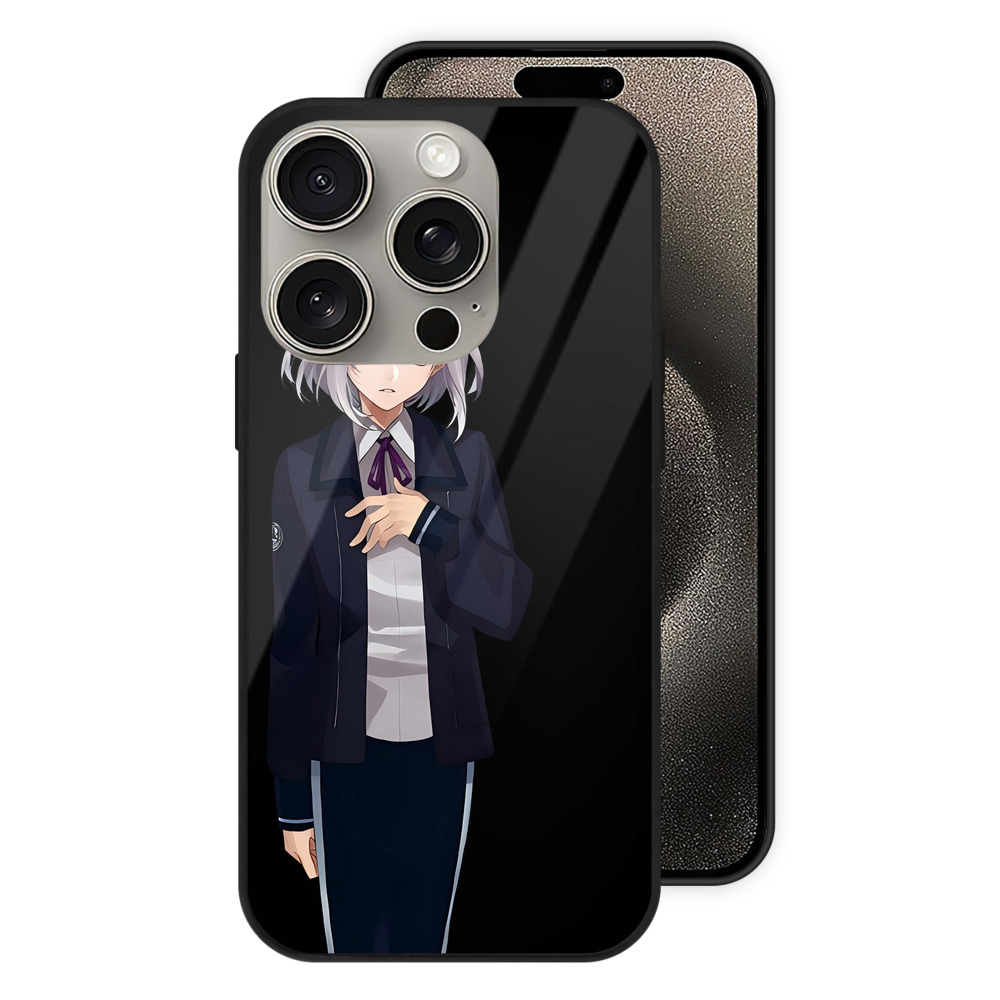 （画像用） 刀剣乱舞 Touken Ranbu 【iPhone15Pro対応】スマホケース 耐衝撃＆黄変防止 背面ガラス