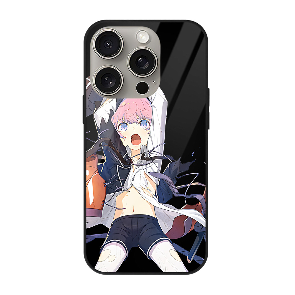 （画像用） 刀剣乱舞 Touken Ranbu 【iPhone15Pro対応】スマホケース 耐衝撃＆黄変防止 背面ガラス