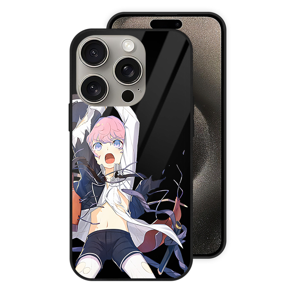 （画像用） 刀剣乱舞 Touken Ranbu 【iPhone15Pro対応】スマホケース 耐衝撃＆黄変防止 背面ガラス