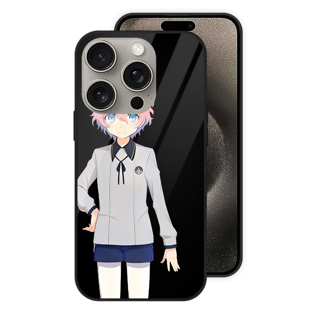 （画像用） 刀剣乱舞 Touken Ranbu 【iPhone15Pro対応】スマホケース 耐衝撃＆黄変防止 背面ガラス