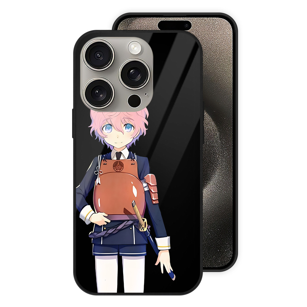 （画像用） 刀剣乱舞 Touken Ranbu 【iPhone15Pro対応】スマホケース 耐衝撃＆黄変防止 背面ガラス