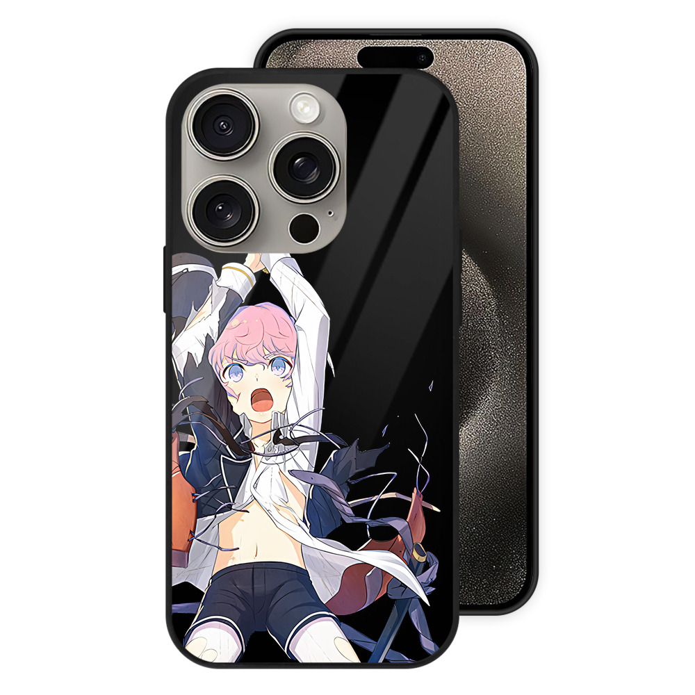 （画像用） 刀剣乱舞 Touken Ranbu 【iPhone15Pro対応】スマホケース 耐衝撃＆黄変防止 背面ガラス