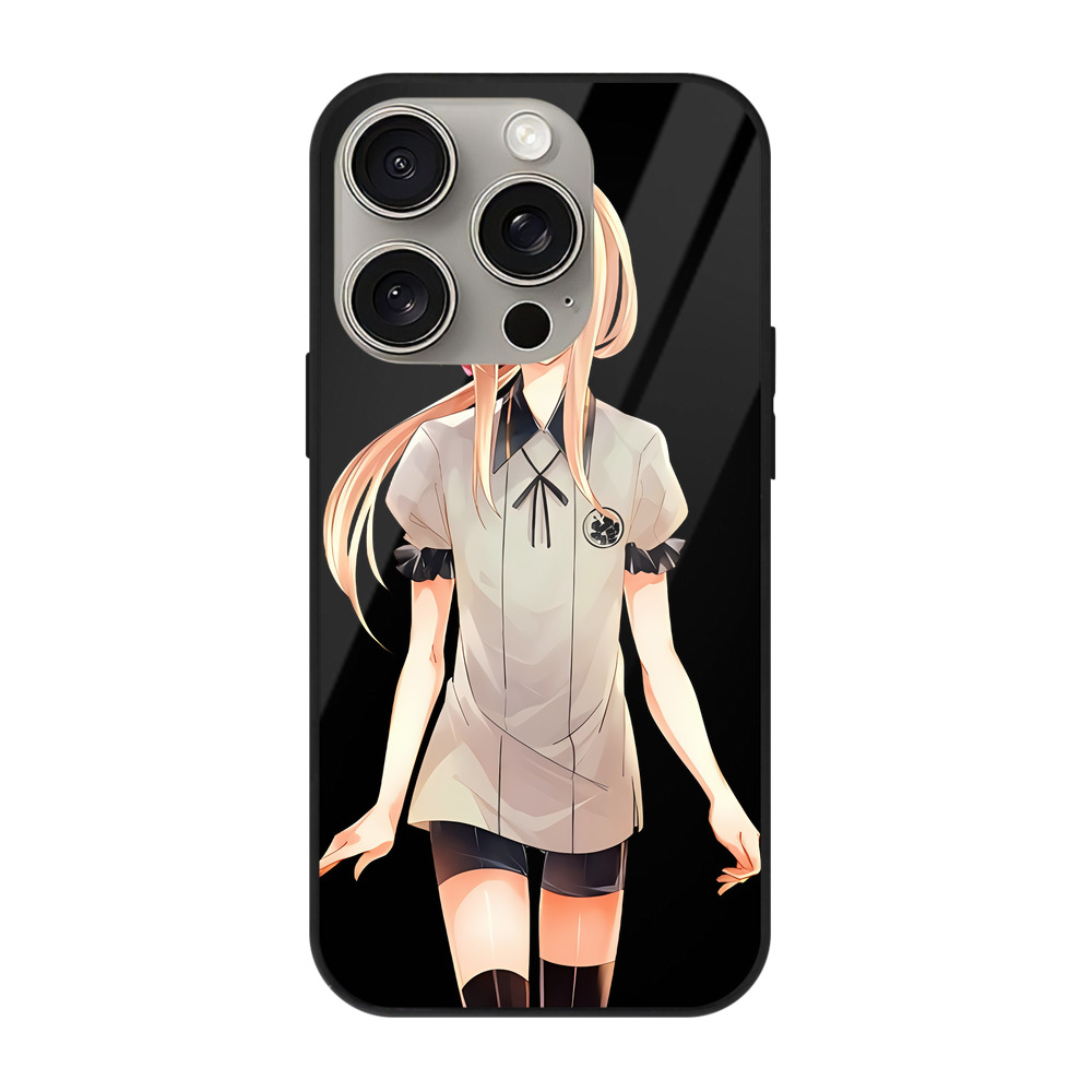 （画像用） 刀剣乱舞 Touken Ranbu 【iPhone15Pro対応】スマホケース 耐衝撃＆黄変防止 背面ガラス