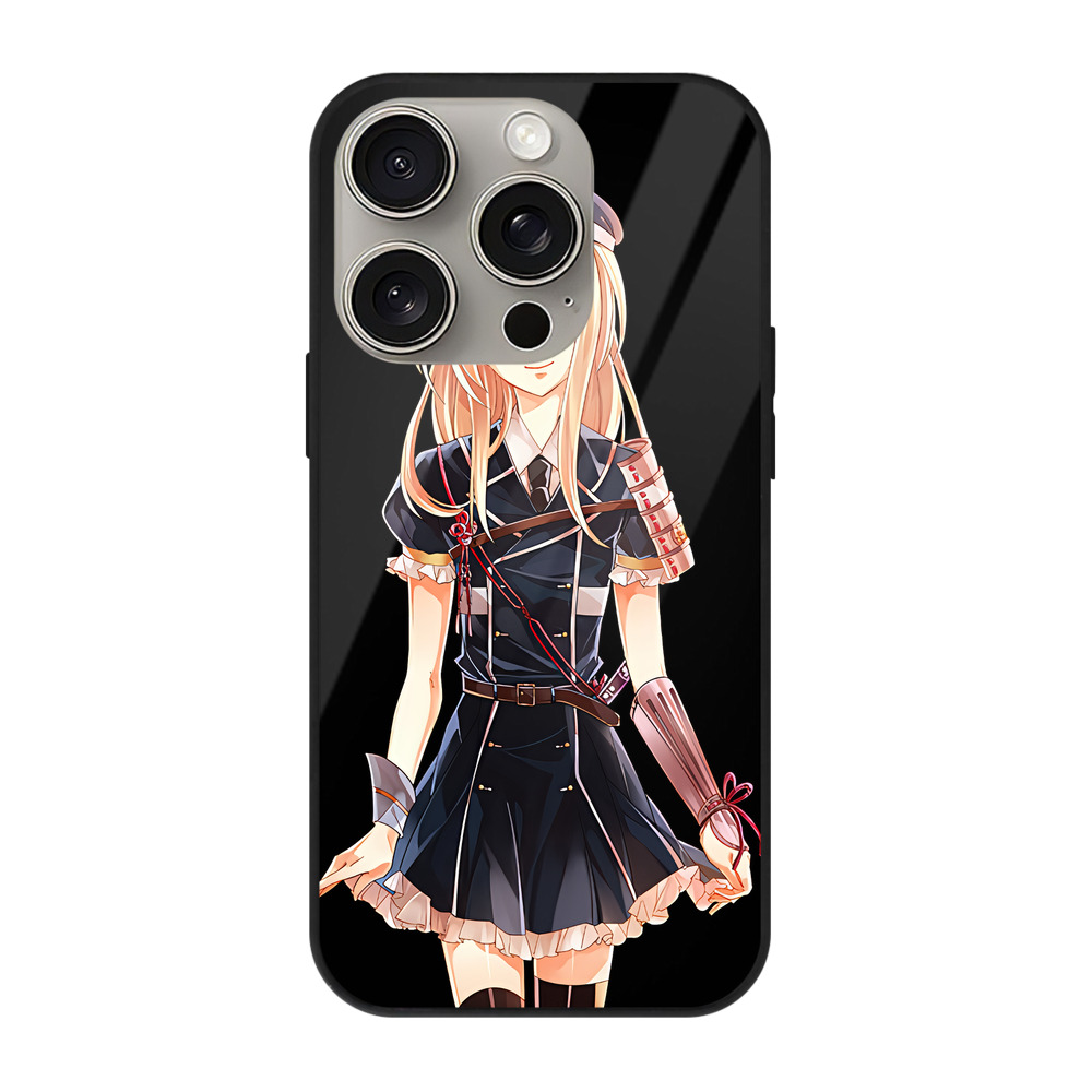 （画像用） 刀剣乱舞 Touken Ranbu 【iPhone15Pro対応】スマホケース 耐衝撃＆黄変防止 背面ガラス