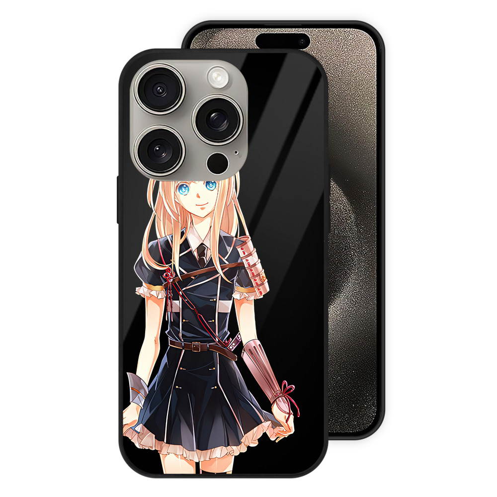 （画像用） 刀剣乱舞 Touken Ranbu 【iPhone15Pro対応】スマホケース 耐衝撃＆黄変防止 背面ガラス