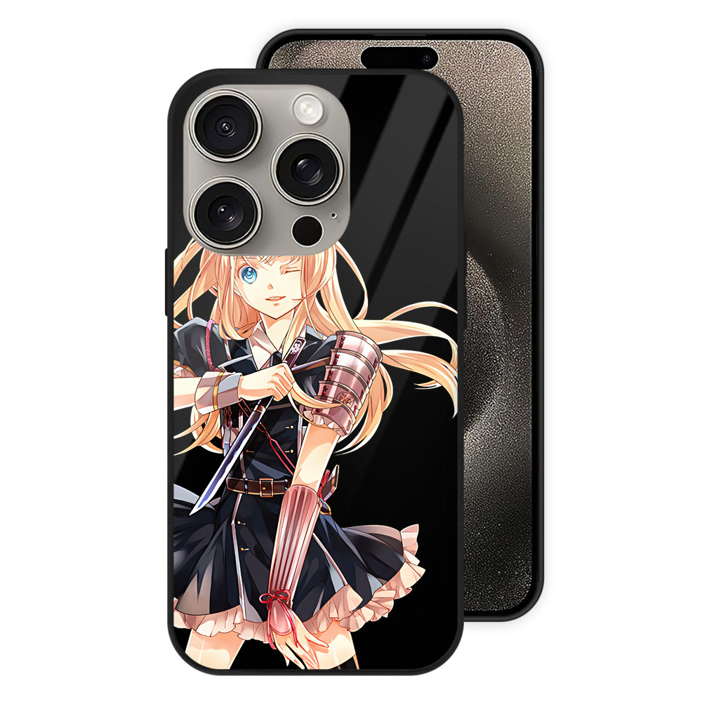 （画像用） 刀剣乱舞 Touken Ranbu 【iPhone15Pro対応】スマホケース 耐衝撃＆黄変防止 背面ガラス