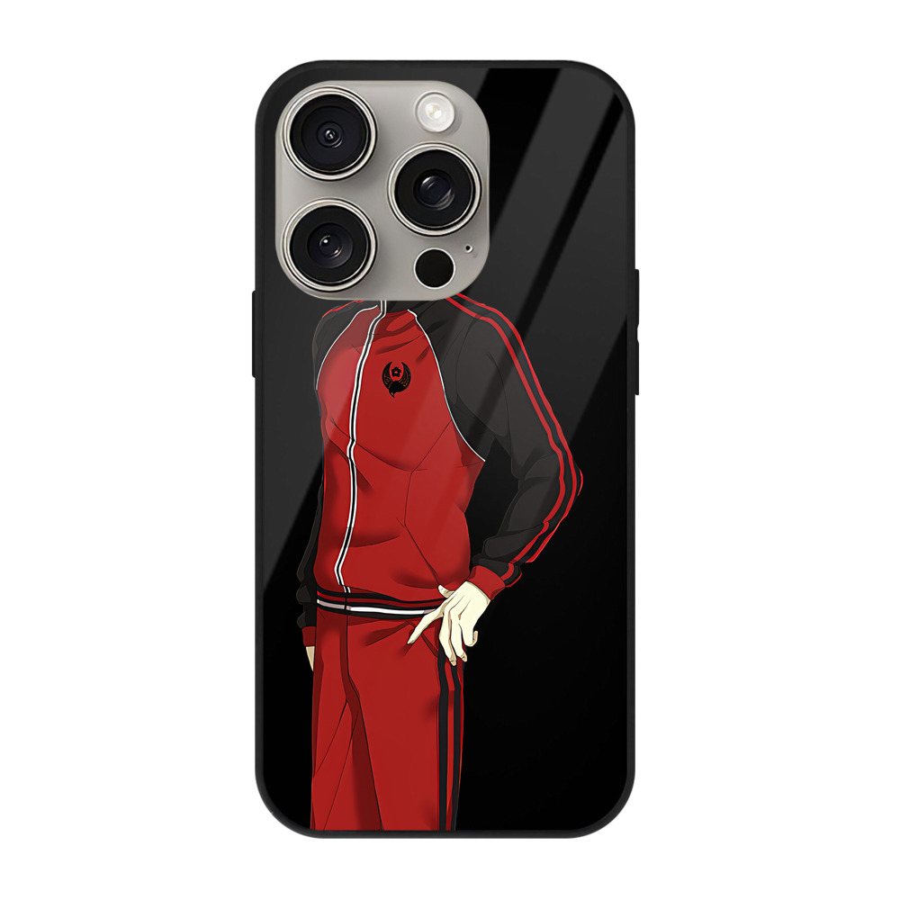 （画像用） 刀剣乱舞 Touken Ranbu 【iPhone15Pro対応】スマホケース 耐衝撃＆黄変防止 背面ガラス