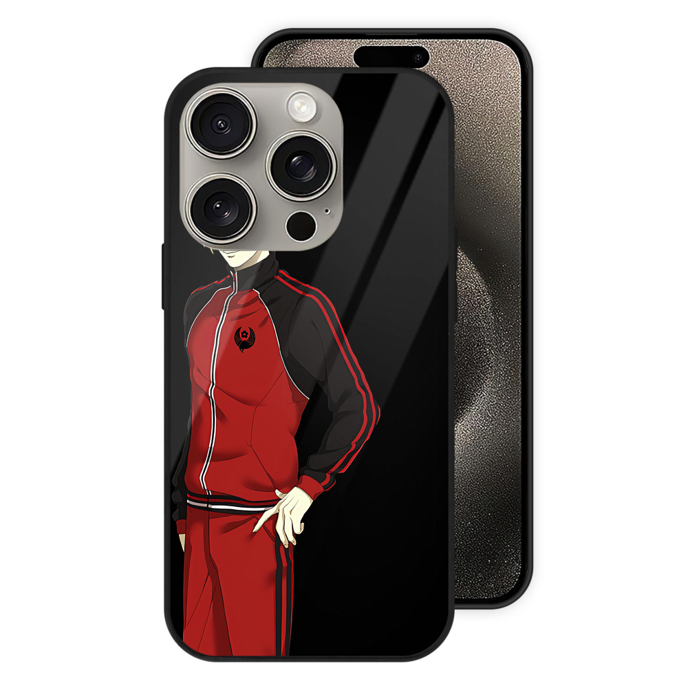 （画像用） 刀剣乱舞 Touken Ranbu 【iPhone15Pro対応】スマホケース 耐衝撃＆黄変防止 背面ガラス