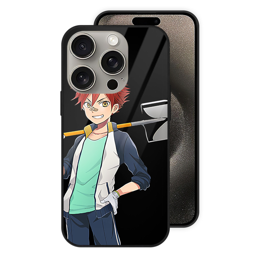 （画像用） 刀剣乱舞 Touken Ranbu 【iPhone15Pro対応】スマホケース 耐衝撃＆黄変防止 背面ガラス