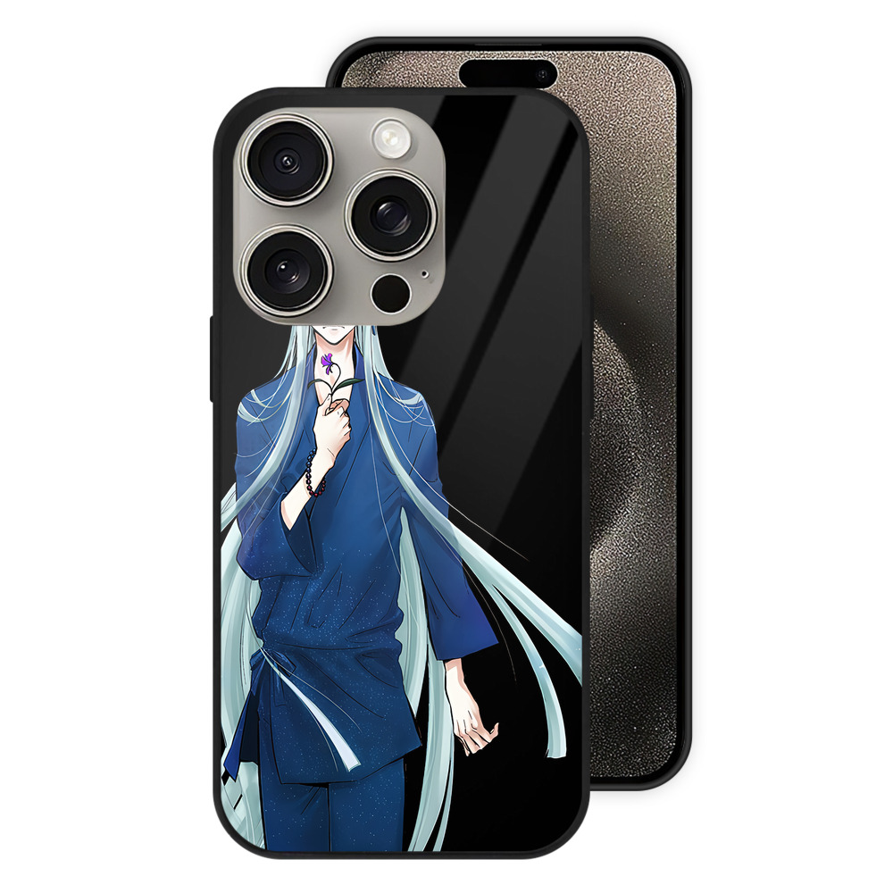 （画像用） 刀剣乱舞 Touken Ranbu 【iPhone15Pro対応】スマホケース 耐衝撃＆黄変防止 背面ガラス