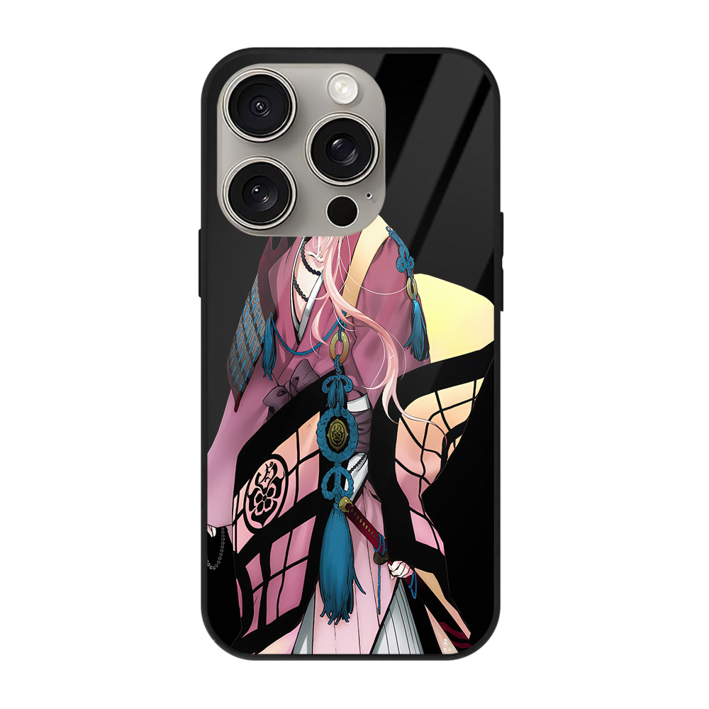 （画像用） 刀剣乱舞 Touken Ranbu 【iPhone15Pro対応】スマホケース 耐衝撃＆黄変防止 背面ガラス