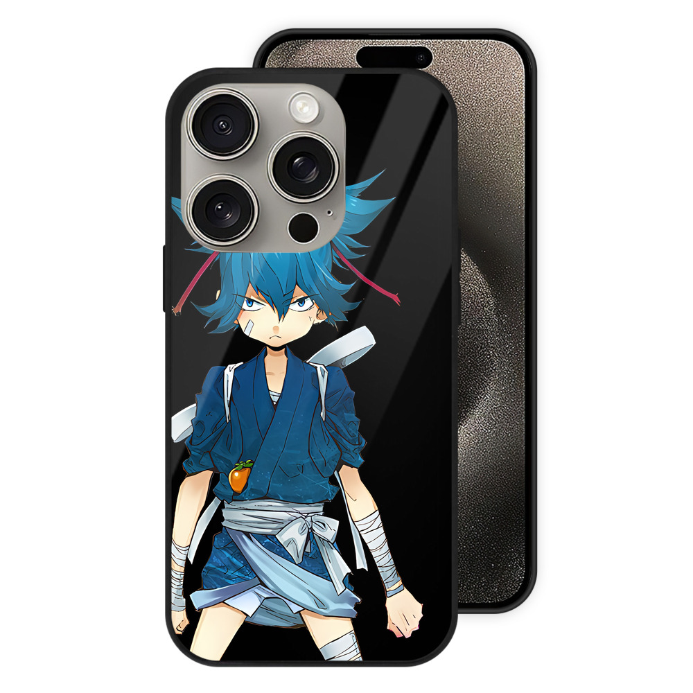 （画像用） 刀剣乱舞 Touken Ranbu 【iPhone15Pro対応】スマホケース 耐衝撃＆黄変防止 背面ガラス