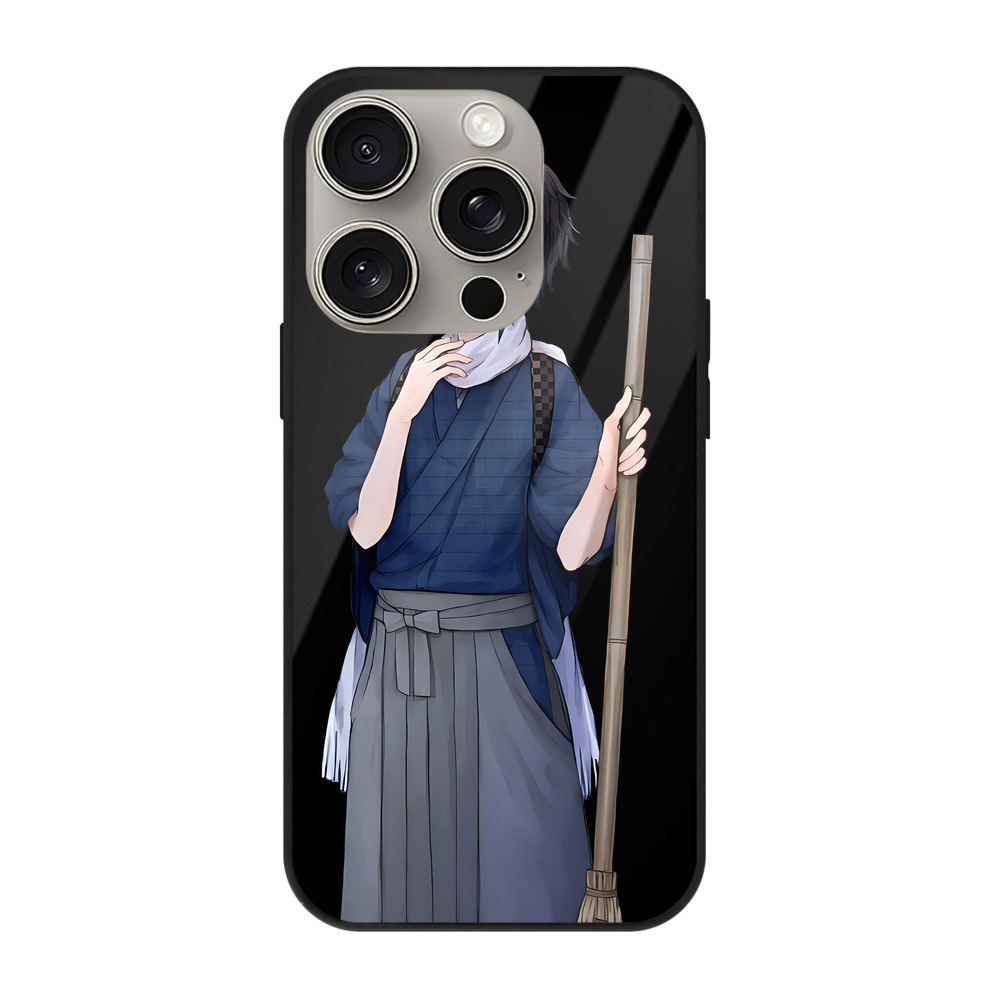（画像用） 刀剣乱舞 Touken Ranbu 【iPhone15Pro対応】スマホケース 耐衝撃＆黄変防止 背面ガラス