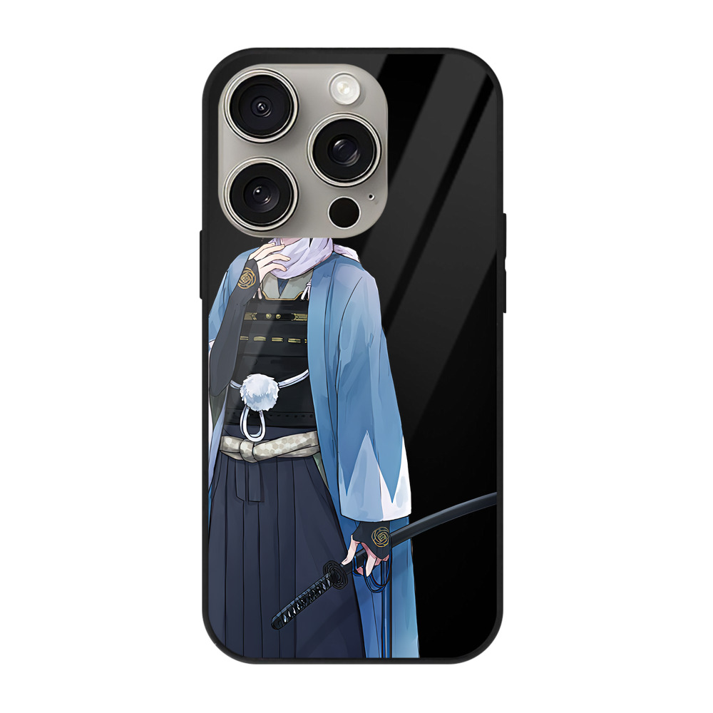 （画像用） 刀剣乱舞 Touken Ranbu 【iPhone15Pro対応】スマホケース 耐衝撃＆黄変防止 背面ガラス
