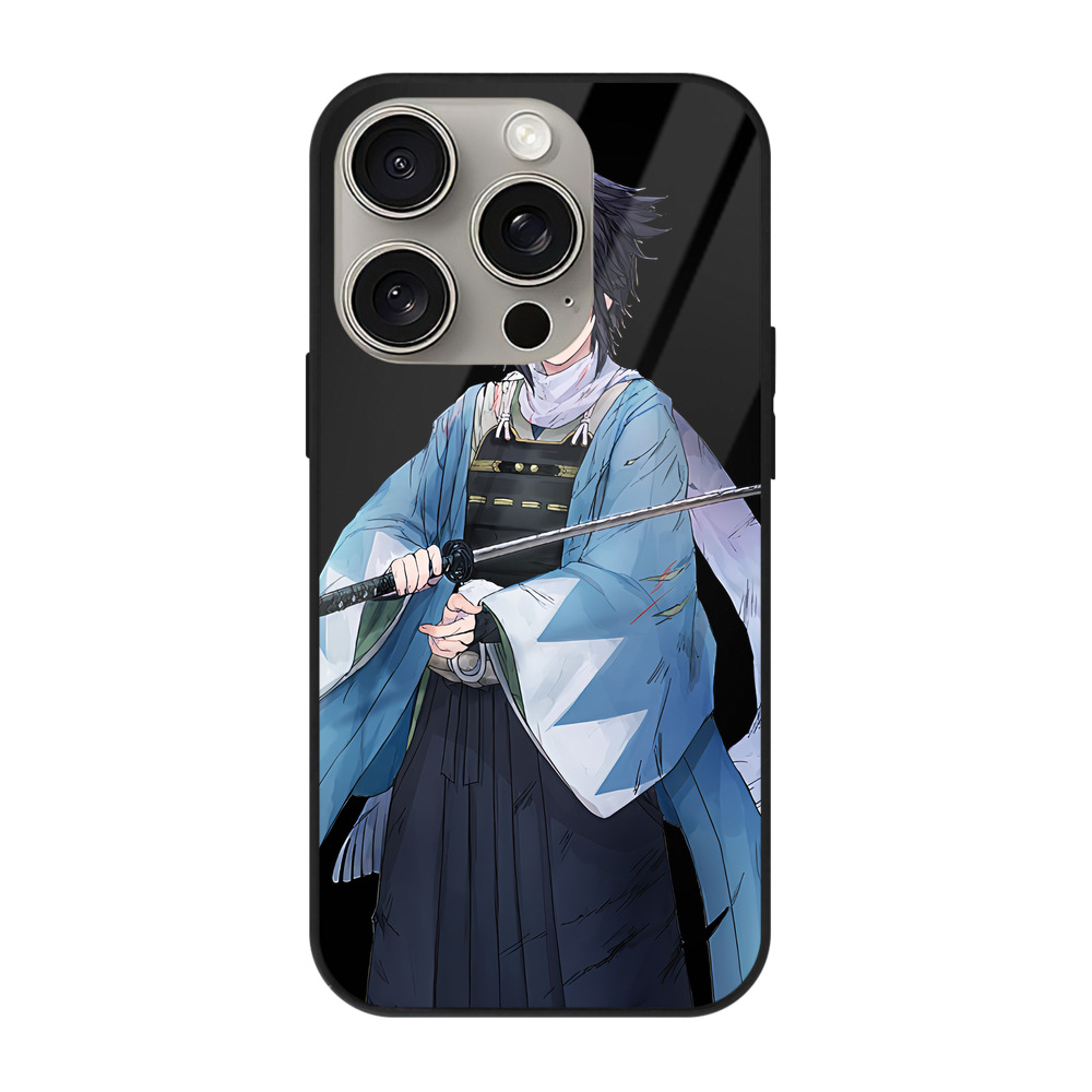 （画像用） 刀剣乱舞 Touken Ranbu 【iPhone15Pro対応】スマホケース 耐衝撃＆黄変防止 背面ガラス