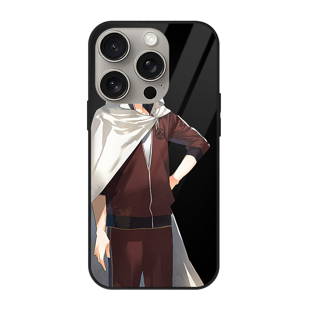 （画像用） 刀剣乱舞 Touken Ranbu 【iPhone15Pro対応】スマホケース 耐衝撃＆黄変防止 背面ガラス