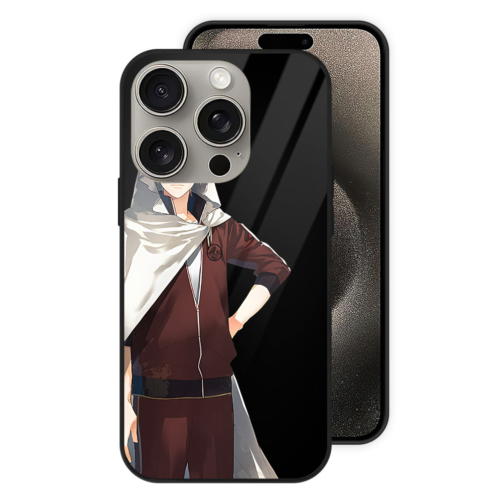 （画像用） 刀剣乱舞 Touken Ranbu 【iPhone15Pro対応】スマホケース 耐衝撃＆黄変防止 背面ガラス
