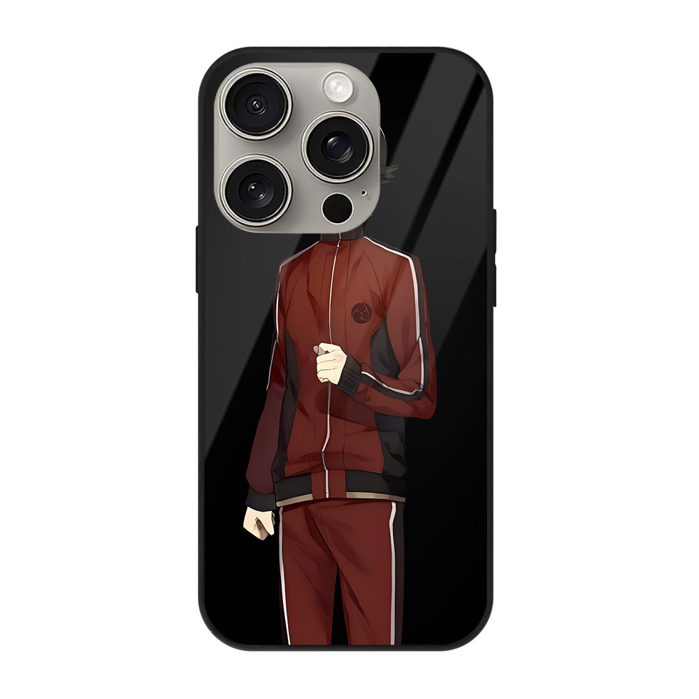 （画像用） 刀剣乱舞 Touken Ranbu 【iPhone15Pro対応】スマホケース 耐衝撃＆黄変防止 背面ガラス