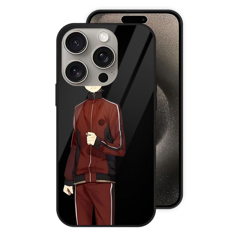 （画像用） 刀剣乱舞 Touken Ranbu 【iPhone15Pro対応】スマホケース 耐衝撃＆黄変防止 背面ガラス